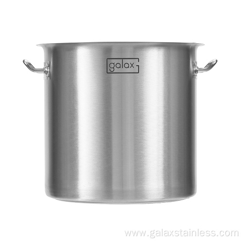 Large Stainless Steel Pot Stainless Steel Straight Soup Pot Supplier